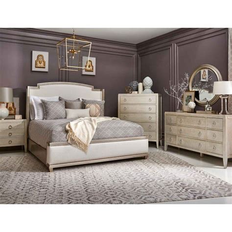 Artiste Lee Bedroom Set W/ Miles Upholstered Bed ART Furniture ...