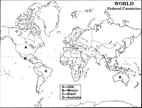 How To Fill World Political Map - Map of world