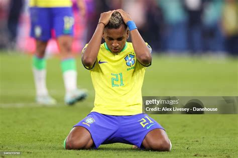 Rodrygo of Brazil during the FIFA World Cup Qatar 2022 Group G match... News Photo - Getty Images