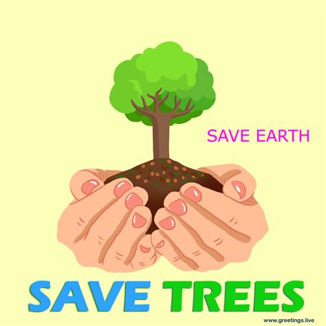 Greetings.Live*Free Daily Greetings Pictures Festival GIF Images: Save Trees Plant a tree Save ...