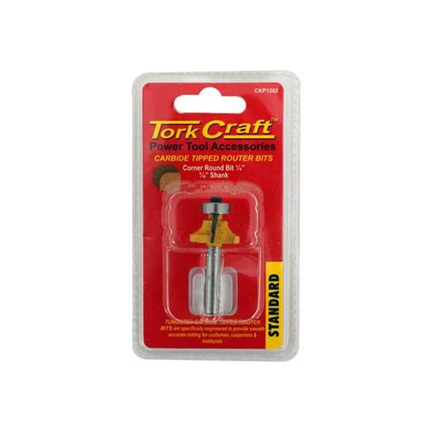 TORK CRAFT CKP1202 CONER ROUND ROUTER BIT 1/4 INCH | Chamberlains ...