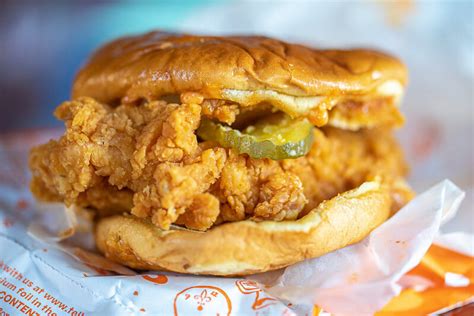 Review: Popeyes Chicken Sandwich - Fast Food Menu Prices