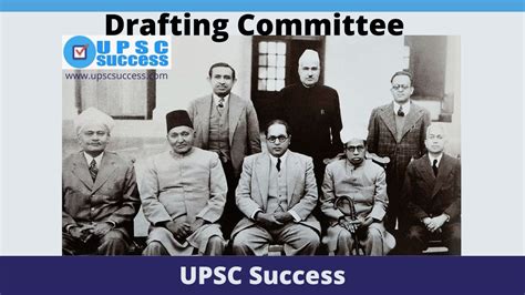 Drafting Committee - UPSCSuccess