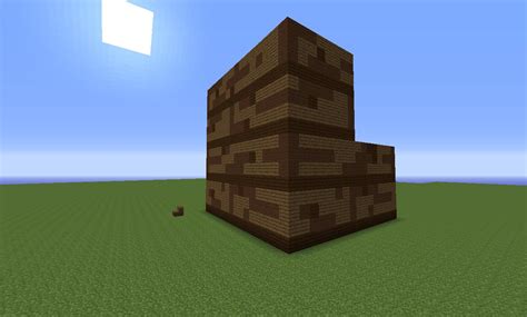 Minecraft Blocks: Spruce Wood Stair Minecraft Map