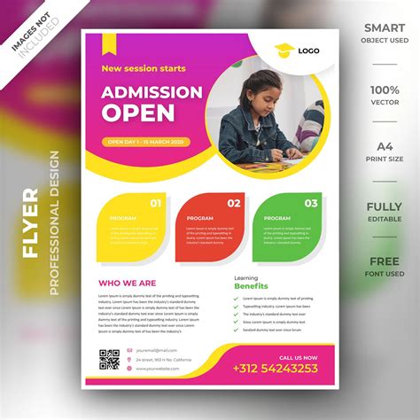 Free Education Flyer Templates Word Upload Your Design Or Use Our ...