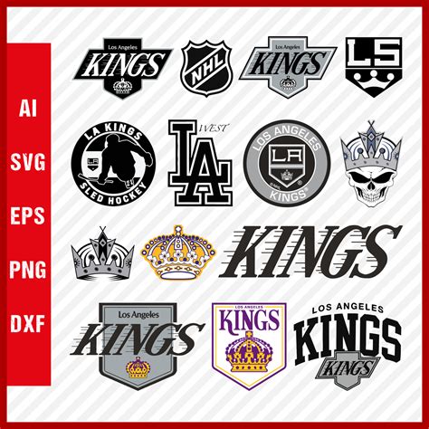 Los Angeles Kings Svg NHL National Hockey League Team Svg Logo Clipart – Creativedesignmaker