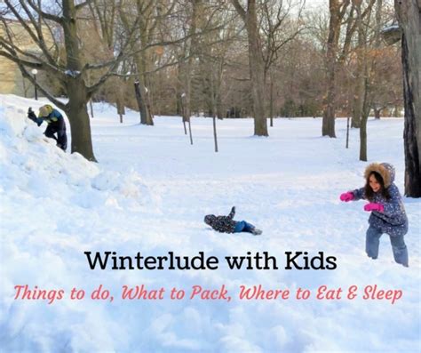 Winterlude with Kids : A True Canadian Experience in Ottawa # ...