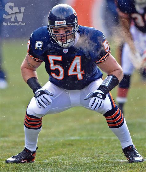 Sporting News: URLACHER RETIRES Chicago Bears Brian Urlacher at...