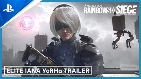 Rainbow Six Siege – Elite Iana YoRHa NieR:Automata Trailer | PS5 & PS4 ...