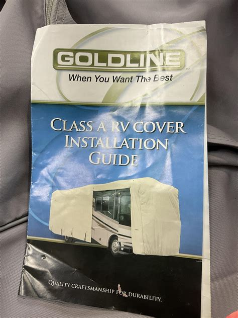 Lot - Goldline 44ft Class A RV Cover