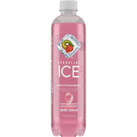 Sparkling Ice® Naturally Flavored Sparkling Water, Kiwi Strawberry 17 Fl Oz - Walmart.com ...