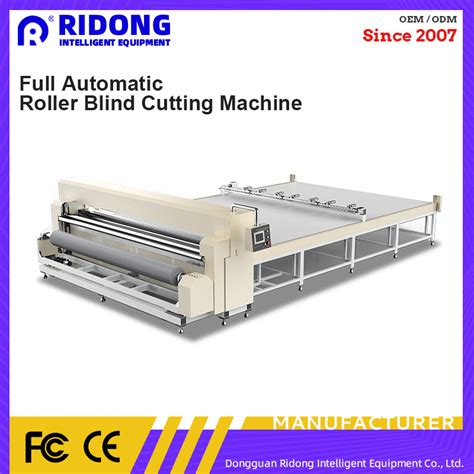 Electric Fabric Roller Blinds End Cutter Blade Straight Cloth Cutting Machine - China Double ...