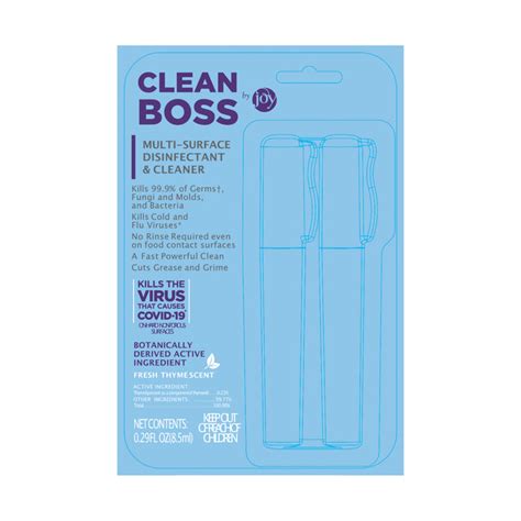 CleanBoss Multi-Surface Disinfectant Spray Pen (2 Pack) – CleanBoss by Joy