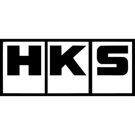 HKS Power Logo Decal Sticker - HKS-POWER-LOGO - Thriftysigns