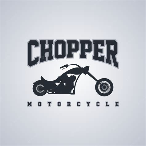 Premium Vector | Chopper motorcycle