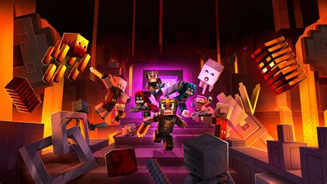 an image of a group of people in a minecraft environment with blocks ...