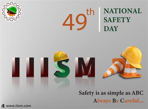 National Safety Day | Workplace safety slogans, Health and safety poster, National safety