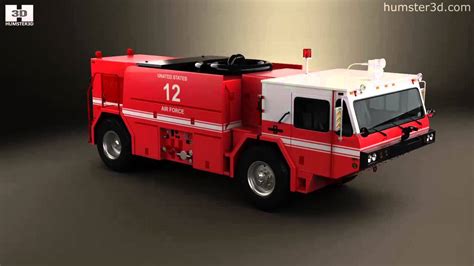 Oshkosh P19 Fire Truck 1984 3D model by 3DModels.org - YouTube