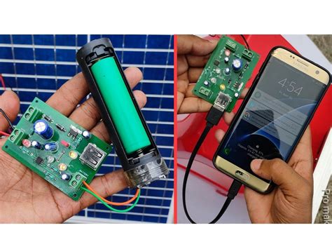 DIY Solar Mobile Charger / 18650 Battery Charger - Hackster.io