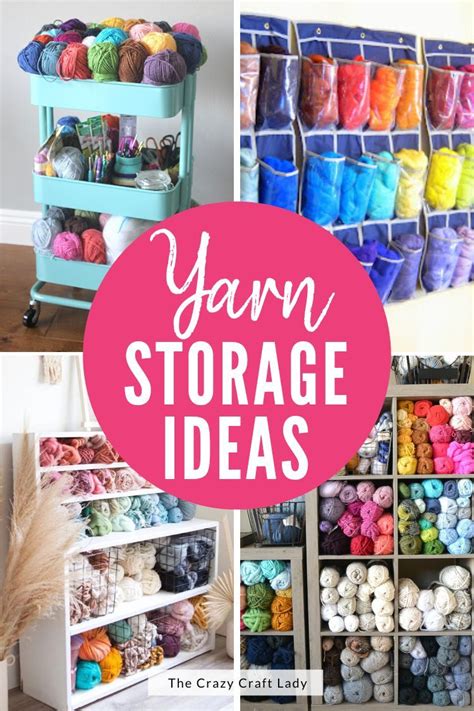 Yarn Storage Ideas: Functional And Space Saving Solutions - The Crazy ...