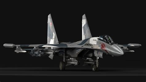 Sukhoi su-35 modeled 3D model - TurboSquid 1331298