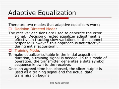 PPT - Channel Equalization Techniques PowerPoint Presentation, free ...