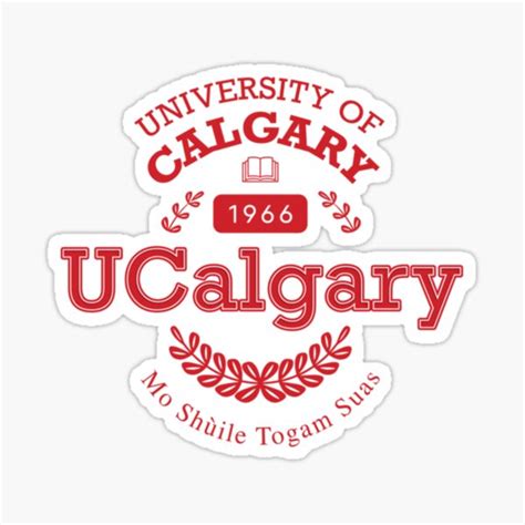 "University of Calgary (UCalgary)" Sticker for Sale by CodyTode | Redbubble