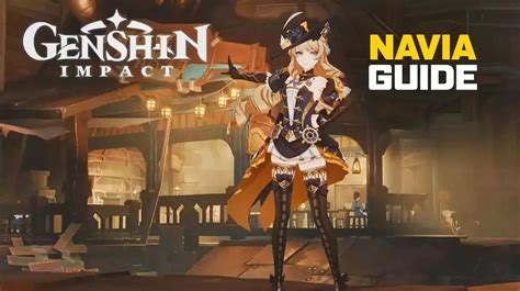 Navia Best Weapon And Artifact Build In Genshin Impact