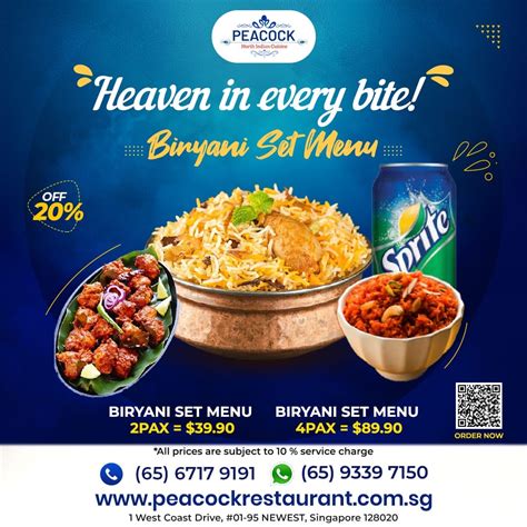 Biryani Set Menu