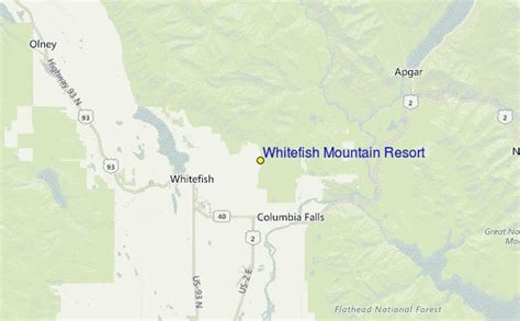 Whitefish Mountain Resort Ski Resort Guide, Location Map & Whitefish Mountain Resort ski holiday ...