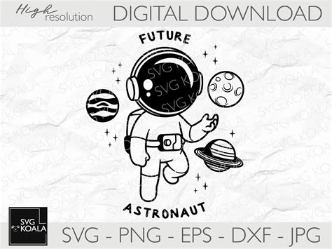 Future Astronaut SVG Space SVG Cute Space Astronaut SVG - Etsy in 2023 ...