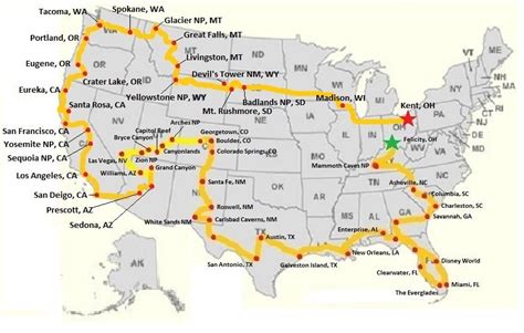 The ultimate national park road trip across america visit them all – Artofit