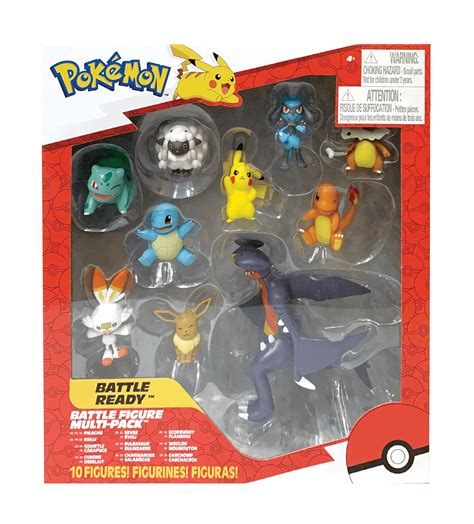 Buy Pokemon Figures Set 10 Pieces - 5-11 cm Pokémon Figures - Garchomp ...