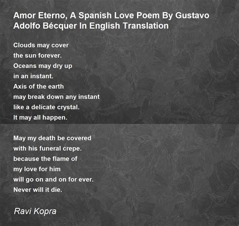 Spanish Love Poems For Him With English Translation - Infoupdate.org
