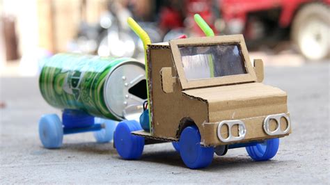 How to Make a Battery Powered Truck (Easy & Simple) - Toy Trucks DIY - YouTube