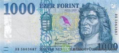 current Hungarian Forint banknotes - Exchange yours now