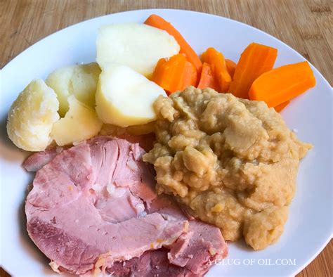 Boiled Gammon with Pease Pudding Recipe | A Glug of Oil