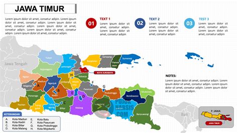 Peta Jawa Timur PPTX (Powerpoint) - Pojok Narsis