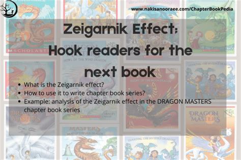 ChapterBookPedia – Zeigarnik Effect; a hook for next book