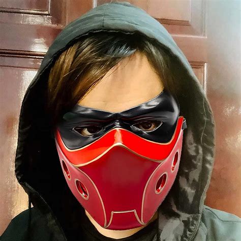 Red Hood Cosplay Mask | ubicaciondepersonas.cdmx.gob.mx