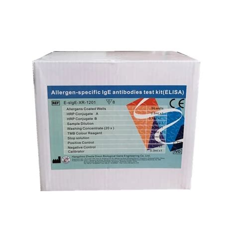 Allergen-specific Ige Antibodies Test Kit(elisa) E-sige-xr-1201 - Buy Allergen-specific Ige ...