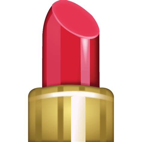 Download Lipstick Emoji Icon | Emoji Island