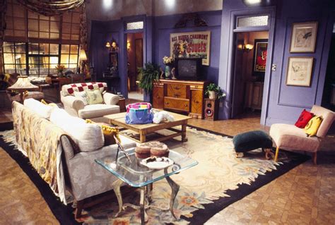 8. Monica's Apartment Was Painted Purple to Be Memorable from 10 Secrets From the Friends Set ...