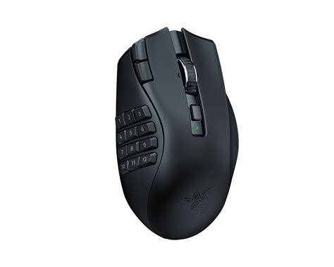 Razer Naga V2 HyperSpeed - Wireless MMO Gaming Mouse - Black - MaxGaming.com