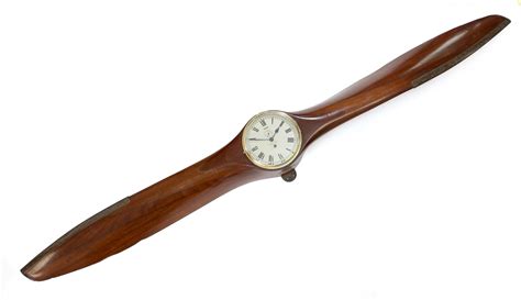 1930s Wooden Propeller Clock - Carlton Clocks