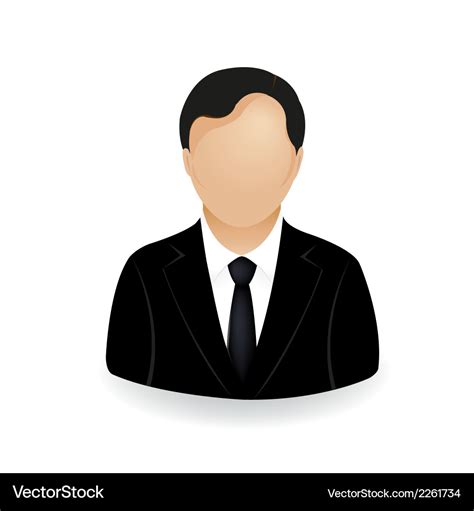 Businessman icon symbol logo stock Royalty Free Vector Image