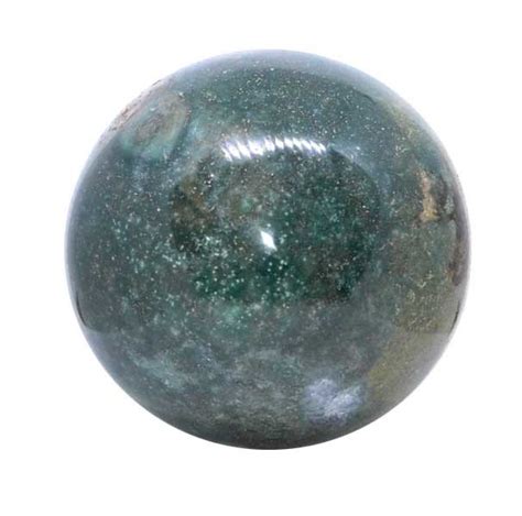 Large green jasper Sphere - Catawiki