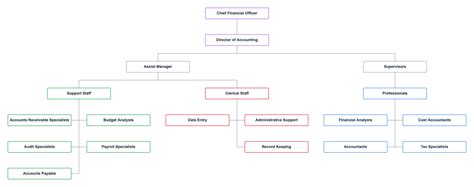 Accounting Department Structure