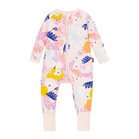 Bonds Baby Zippy Floral Print Wondersuit, Multi | Baby outfits newborn, Baby girl pajamas, Baby ...