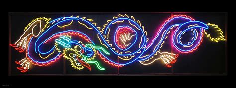 Exclusive Custom Made Neon Signs From 4 X16 Custom Neon Dragon Built by My Good Friend Hanging ...